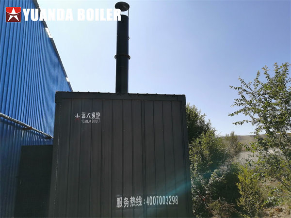 China Container Type Steam Boiler 2000kg/hr Diesel Oil Boiler