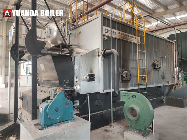 6Ton Water Tube Biomass Fuel Steam Boiler With Automatic Feeding