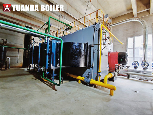SZS Series Gas Fired Boiler 25Tph Water Tube Boiler