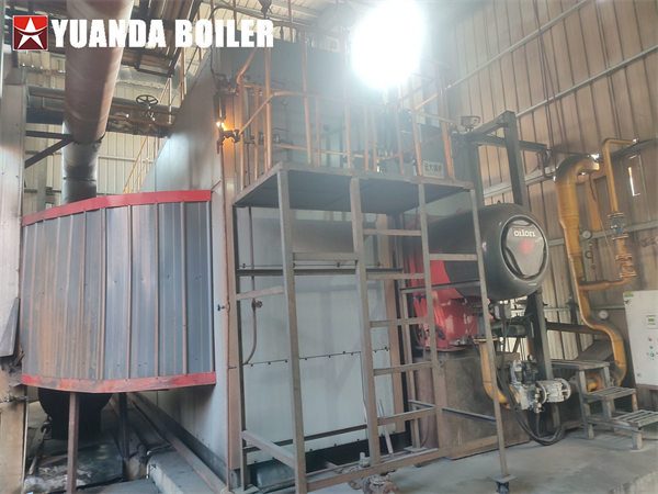 15000kg Water Tube Gas Steam Boiler Project