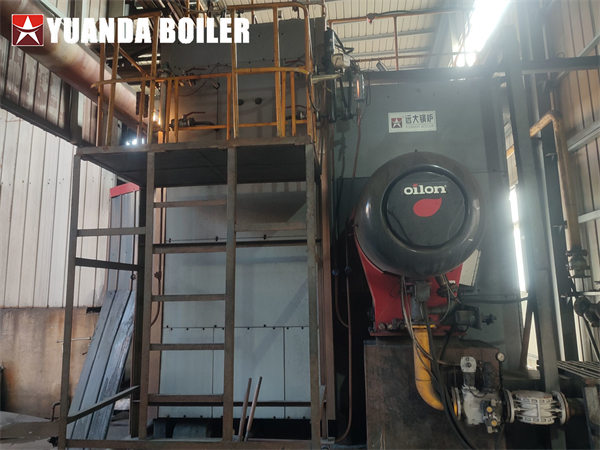 15000kg Water Tube Gas Steam Boiler Project