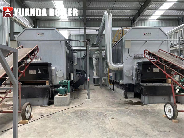 Horizontal Biomass Thermic Fluid Heater For Plywood Factory