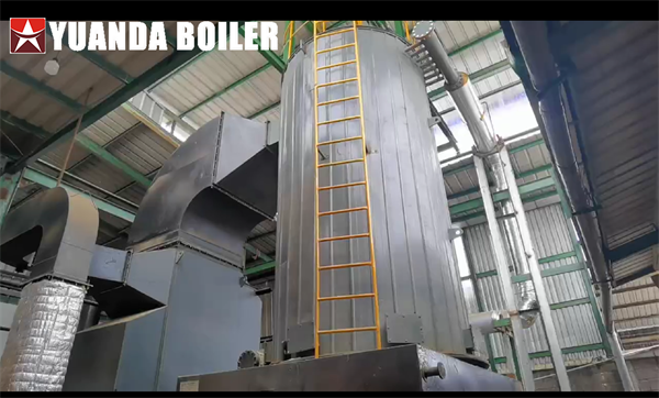 Indoneisa Furniture Company Purchase 2900kw Vertical Wood Thermal Oil Heater Boiler