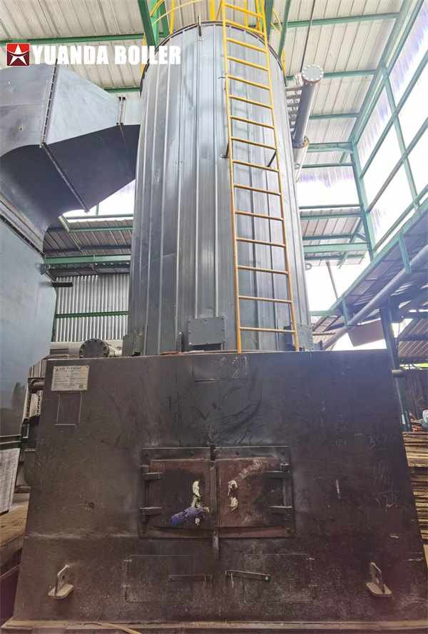 Indoneisa Furniture Company Purchase 2900kw Vertical Wood Thermal Oil Heater Boiler