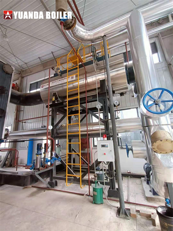 Biomass Pellets Thermic Fluid Heater With Steam Generator System