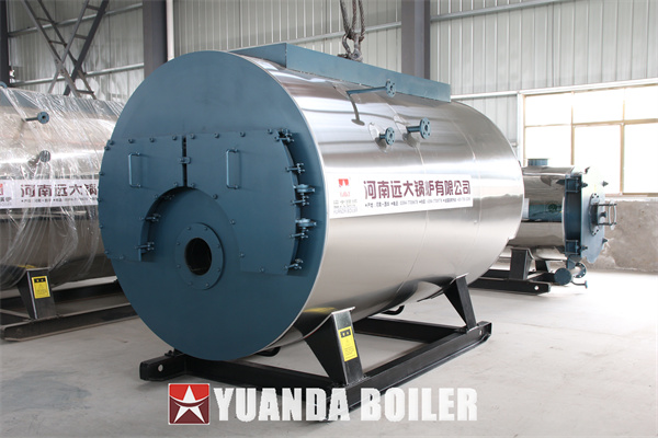Russia Project 3Ton Gas Steam Boiler, Automatic Fire Tube Boiler
