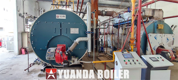 Garments Factory Use Steam Boiler 2000kg/hr, Automatic Horizontal Fire Tube Boiler