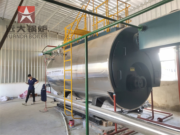 4000kg Gas Fired Steam Boiler Fire Tube Boiler Horizontal Three Pass Boiler China