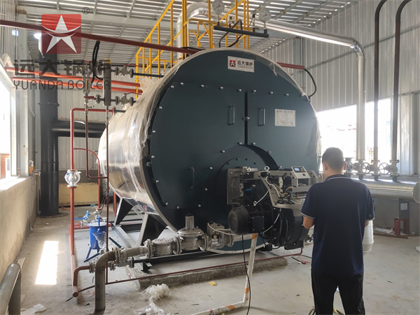 4000kg Gas Fired Steam Boiler Fire Tube Boiler Horizontal Three Pass Boiler China