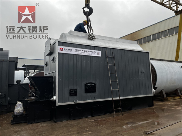 Automatic Biomass Hot Water Boiler 2800kw For Wood Pellets Production Line