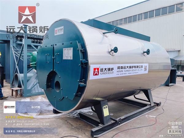 Brazil Project Gas Steam Boiler 2000kg/hour Ready For Transportation