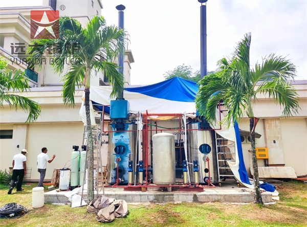 Hotel Gas Steam Boiler 500kg 1000kg In Seychelles