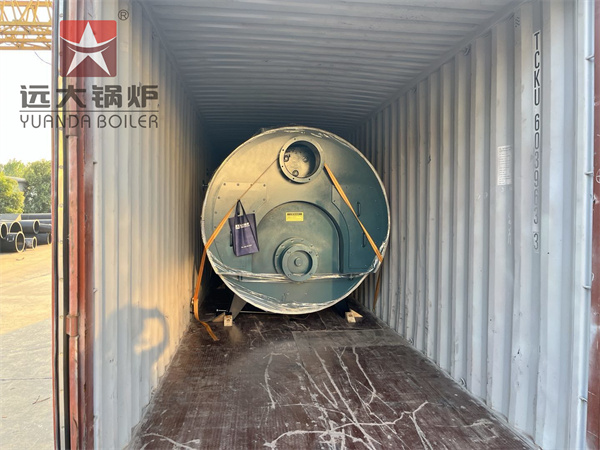 3000kg Hour Gas Fire Tube Boiler Deliver to Philippines