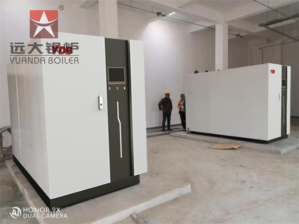 Automatic Modular Industrial hot water boiler 700kw 1400kw Central Heating Boiler