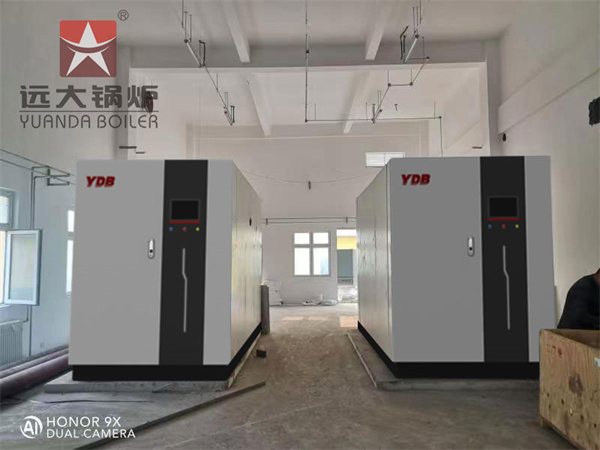 Automatic Modular Industrial hot water boiler 700kw 1400kw Central Heating Boiler