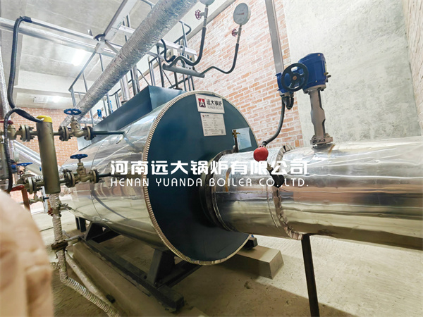 Bangladesh Exhaust Gas Boiler Steam Boiler 800kg For Diesel Turbine Exhaust Gas