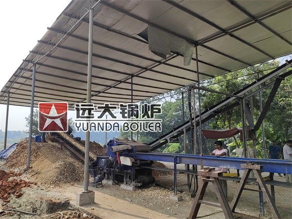 15Ton Biomass Boiler With Reciprocating Grate in Bangladesh Paper Plant