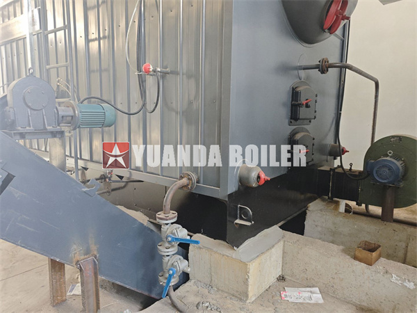 4Ton Biomass Fired Steam Boiler DZL Chain Grate Boiler For Food Factory