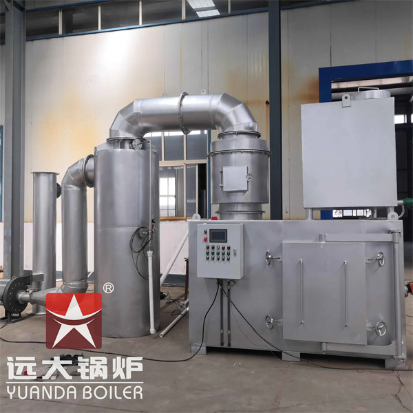 100kg 150kg 200kg Medical Waste Incinerator With Venturi Equipment No Pollution Incinerator With Filter System