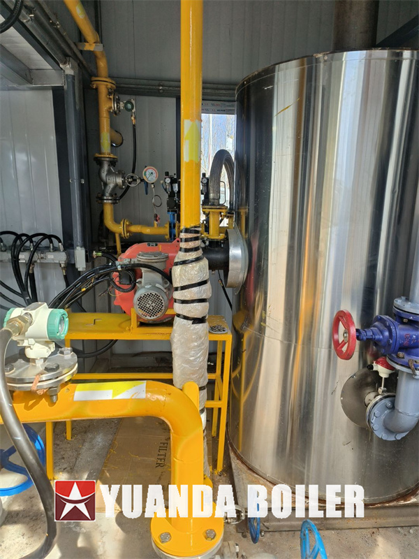 China Hot Water Steam Boiler Vertical Diesel Gas Fired Boiler 700kw 60hp 1ton