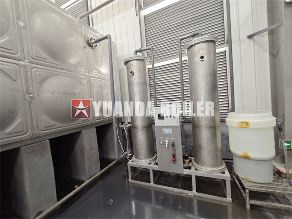8Ton Oil Gas Boiler Water Tube Steam Boiler For Food Factory