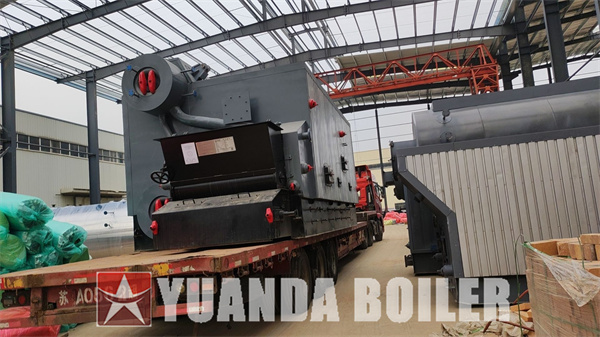 Uganda Biomass Steam Boiler 6Ton Water Tube Boiler For Food Factory