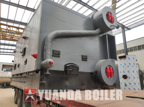 Uganda Biomass Steam Boiler 6Ton Water Tube Boiler For Food Factory