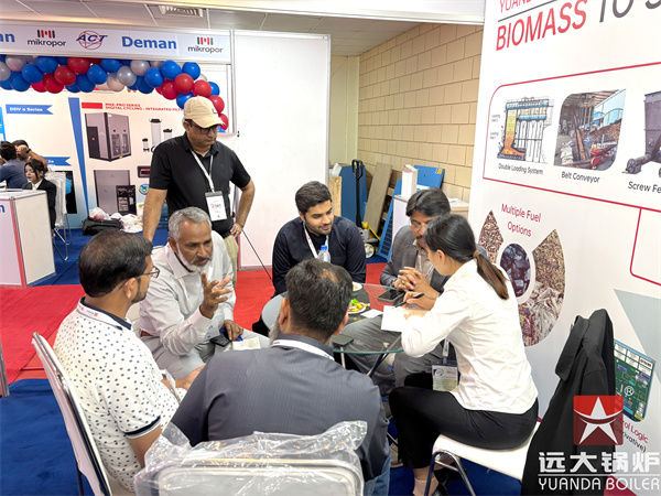 China Yuanda Boiler In Pakistan Textile Industry Expo