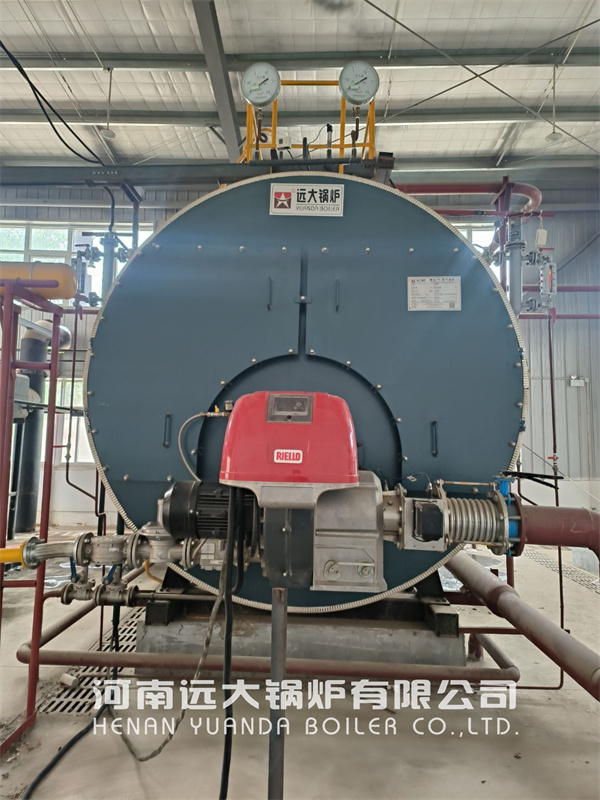 400hp Steam Boiler Oil Gas Fire Tube Boiler 6Ton In Pharmaceutical Company
