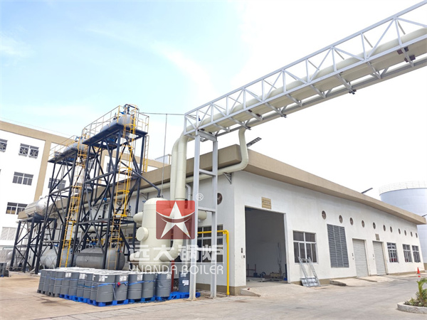6Ton Industrial Diesel Gas Steam Boiler For Poly Group Factory Indonesia