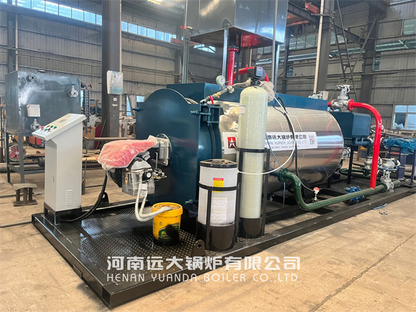 Fuel Oil Hot Water Boiler Skid Mounted Boiler 700kw