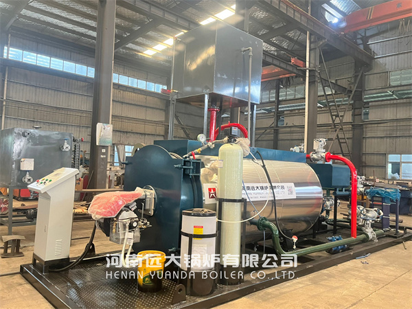 Yuanda Portable Skid Mounted Diesel Fired Boiler 1ton 700kw 60hp 600000kcal