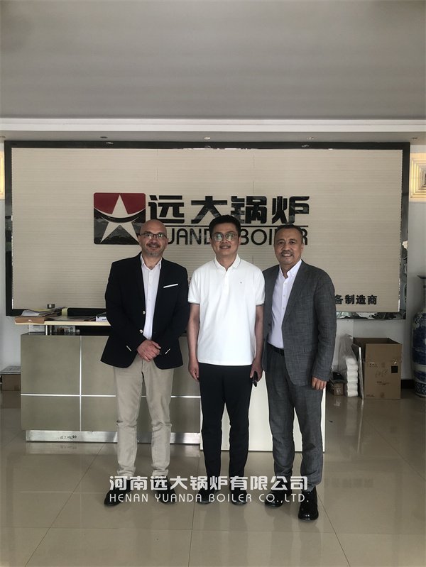 Italy Baltur Burner Firm’s Overseas Market Director MR.Guido Cassin Visited Yuanda Company
