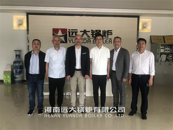Italy Baltur Burner Firm’s Overseas Market Director MR.Guido Cassin Visited Yuanda Company
