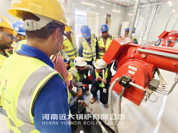 5Ton Diesel Oil Boiler For Concrete Factory Saudi Arabia