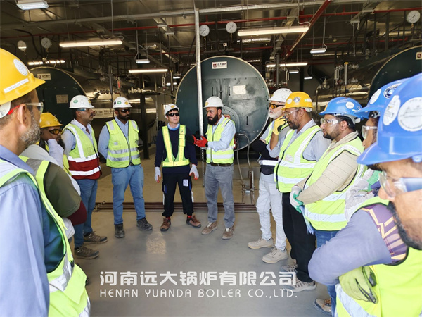 5Ton Diesel Oil Boiler For Concrete Factory Saudi Arabia