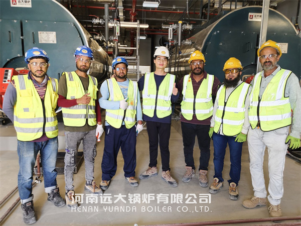 5Ton Diesel Oil Boiler For Concrete Factory Saudi Arabia