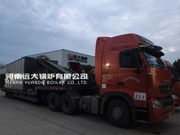 Pakistan 8Ton Water Tube Biomass Boiler Delivery