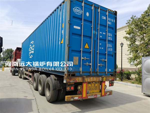 Qatar Project 2000kg Diesel Fired Steam Boiler For Laundry