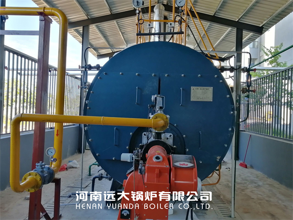 Industrial Fire Tube Gas Boiler 4000kg For Food Factory