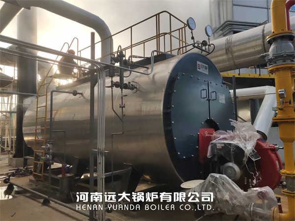 High Efficiency Industrial Gas Boiler Steam Boiler 8Ton For Chemical Industry