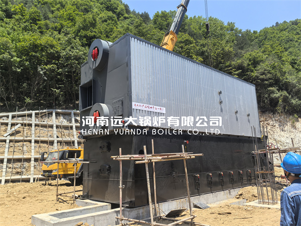 Coal Fired Hot Water Boiler Chain Grate Boiler 10500kw 10MW