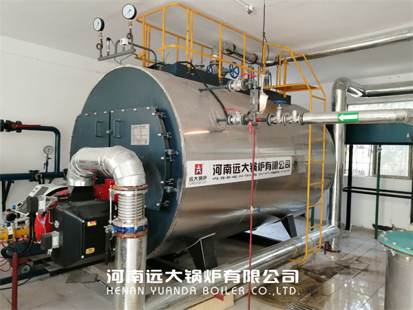 caldera generadora de vapor humo tubular a gas natural automática