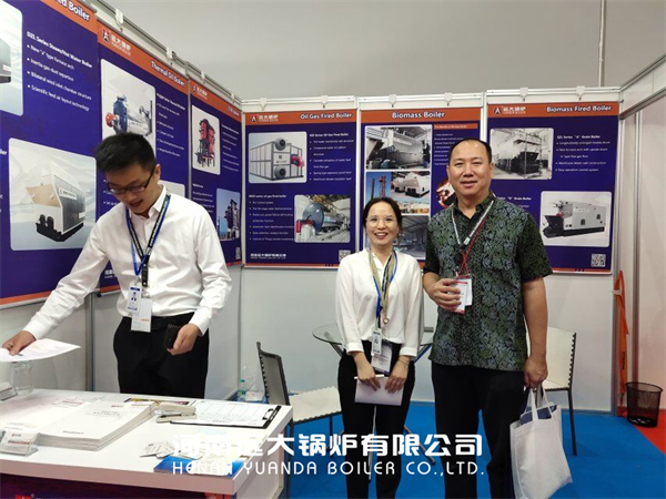 Yuanda Boiler In Laundry Equipment Expo Indonesia 2019