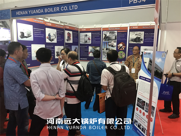 Yuanda Boiler In Laundry Equipment Expo Indonesia 2019