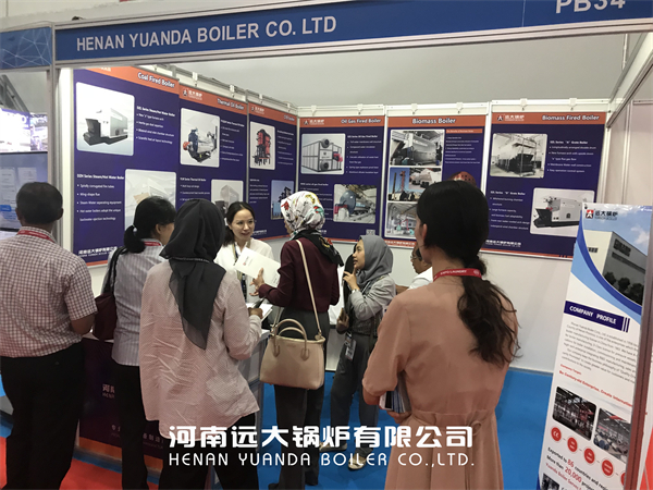 Yuanda Boiler In Laundry Equipment Expo Indonesia 2019