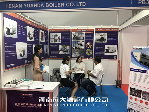 Yuanda Boiler In Laundry Equipment Expo Indonesia 2019