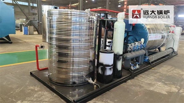 Caldera de Vapor Diésel Gas de 400 hp para planta lechera