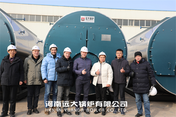 Russia Customer Visited Yuanda Boiler Factory in 2024