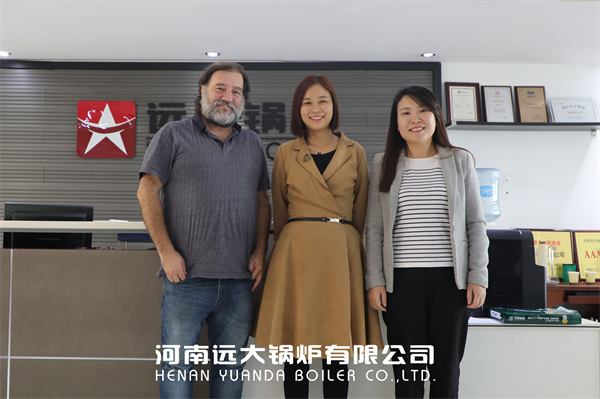 Argentina Client Visited Yuanda Boiler Factory in 2021
